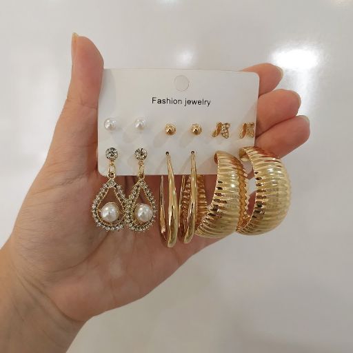 گوشواره Fashion Jewelry کد 1213 - خرید آنلاین از گالری آداس